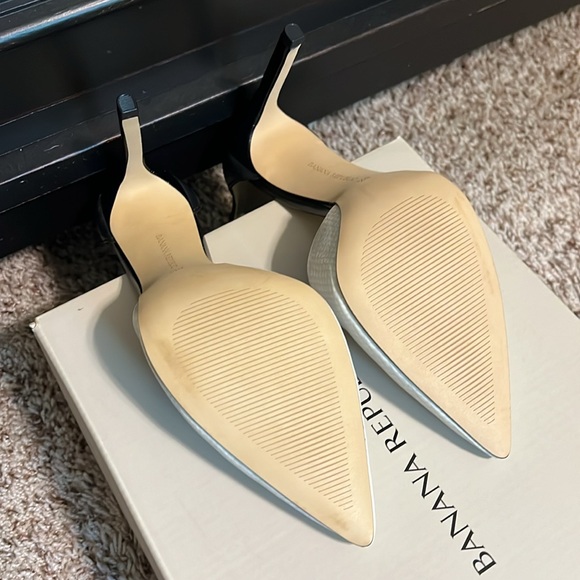 [NIB] Banana Republic - Malory stilettos, ⚪️⚫️ 6.5 - Picture 4 of 8